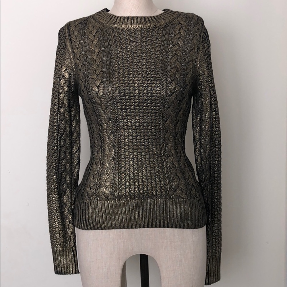 Michael Kors metallic sweater